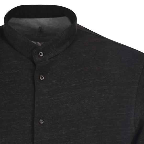 26SS 브루넬로 쿠치넬리 긴팔 셔츠 MR8273920 ANTHRACITE - BRUNELLO CUCINELLI