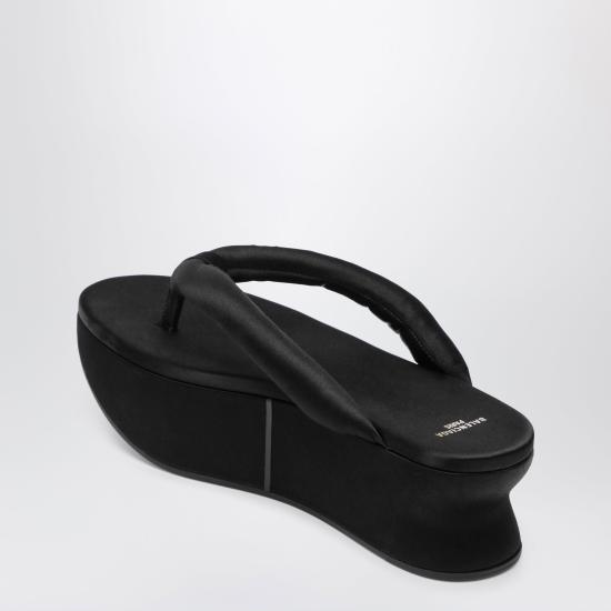 26SS 발렌시아가 가에타 통 슬라이드 869909W0WM0 Black - BALENCIAGA