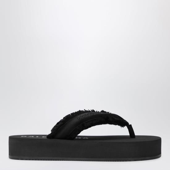 26SS 발렌시아가 제트 랙 통 슬라이드 870111W0WM0 Black