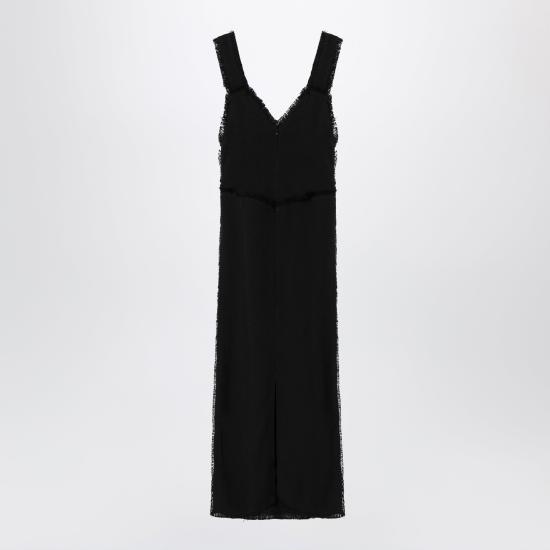26SS 토템 롱 원피스 262 WRD0291FB0610 Black - TOTEME