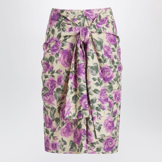 26SS 끌로에 미디 스커트 CH26UJU01374 Multicolor - CHLOE