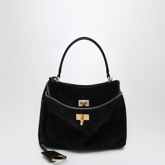 26SS 발렌시아가 숄더백 8437122ACKO Black