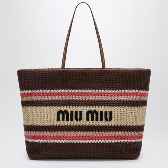 26SS 미우미우 숄더백 5BG228OO12DO3 Brown