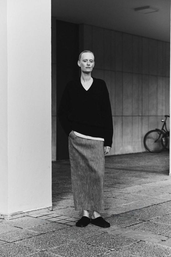  에이 에머리 롱 스커트 A. 에머리 이네스 - A.EMERY