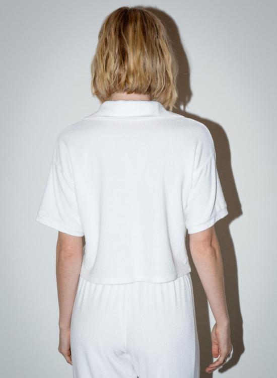  Cadyn 셔츠 캐딘 해티 폴로 탑 화이트 - OTHER BRANDS