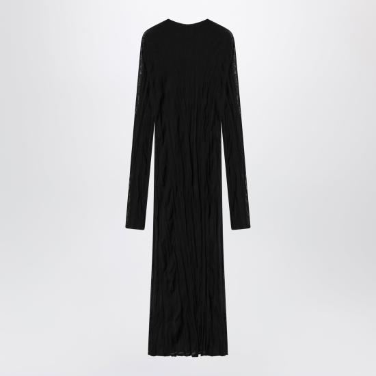 26SS 토템 롱 원피스 262 WRD0326YA0244 Black - TOTEME