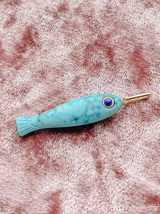  탯치 목걸이/팬던트 Thatch Fortuna Howlite Charm - THATCH