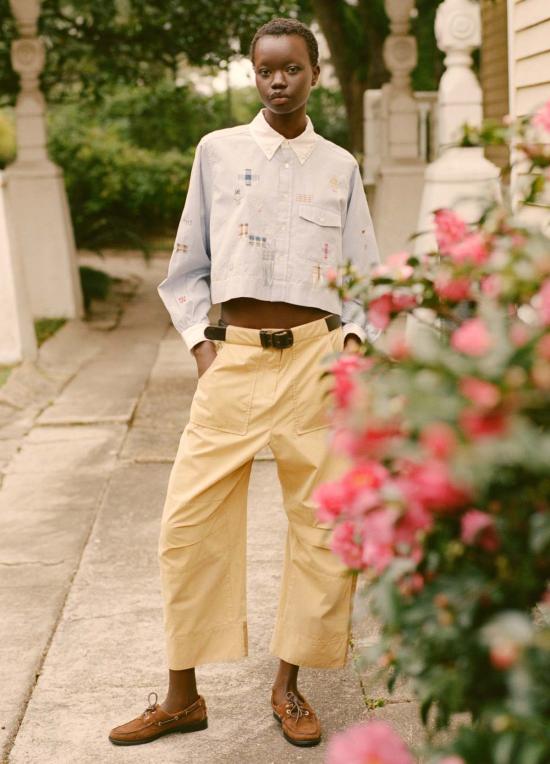  씨뉴욕 크롭 팬츠 씨 니 안드레아 팬츠 - SEA NY