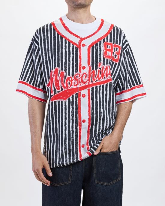 26SS 모스키노 반팔 티셔츠 0709 0241 3888 MULTICOLOR - MOSCHINO