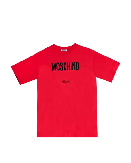 26SS 모스키노 반팔 티셔츠 0713 0241 1115 ROSSO