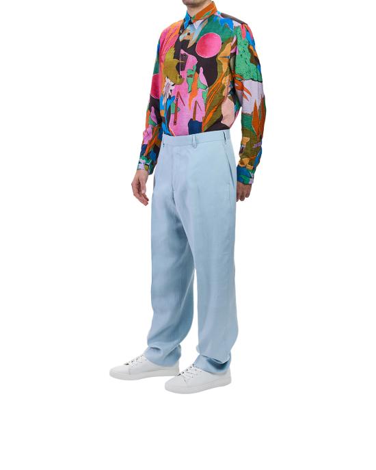 26SS 폴 스미스 스트레이트 팬츠 M1R 921Z V01427 40A AZZURRO - PAUL SMITH