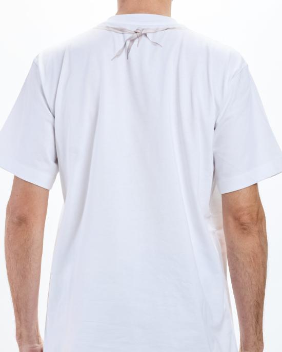 26SS 모스키노 반팔 티셔츠 0723 0241 1001 BIANCO MULTI - MOSCHINO