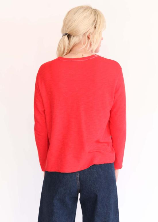  일레븐 스티치 긴팔 티셔츠 긴팔 크루넥 티셔츠 - ELEVEN STITCH