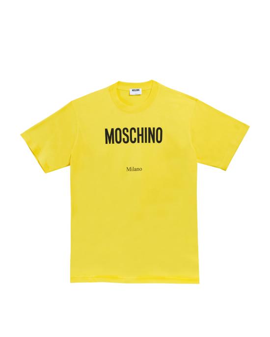 26SS 모스키노 반팔 티셔츠 0713 0241 1027 GIALLO