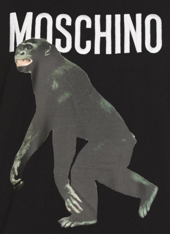 26FW 모스키노 반팔 티셔츠 0713 0241 1555 NERO - MOSCHINO
