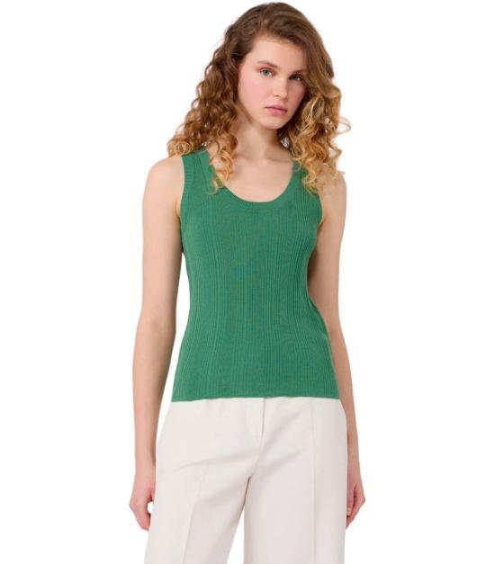 26SS 위켄드막스마라 민소매 티셔츠 2615361012600 006 S Green - WEEKEND MAX MARA