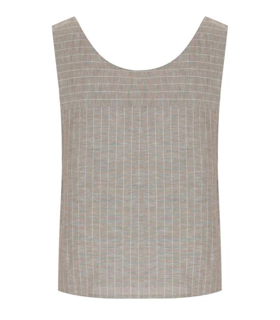 26SS 막스마라 민소매 티셔츠 2616161018600 004 38 Beige - MAX MARA