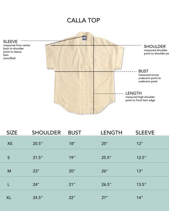  론 셔츠 Lwn Calla Top Grid Voile - LWN