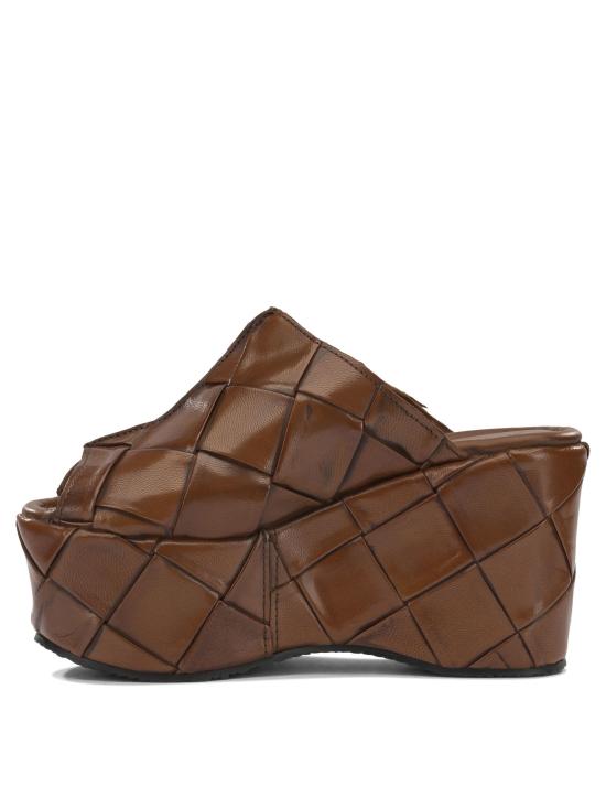 26SS 뽄스 낀따나 뮬/슬리퍼 11909000TOFFE Brown - PONS QUINTANA