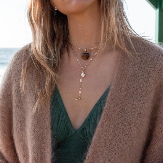  탯치 목걸이/팬던트 태치 도티 라리아트 목걸이 - THATCH