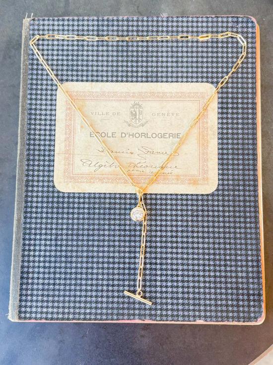  탯치 목걸이/팬던트 태치 도티 라리아트 목걸이