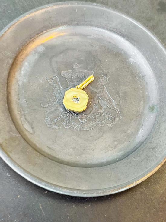  탯치 목걸이/팬던트 Thatch Florence 블랙 에나멜 참 - THATCH