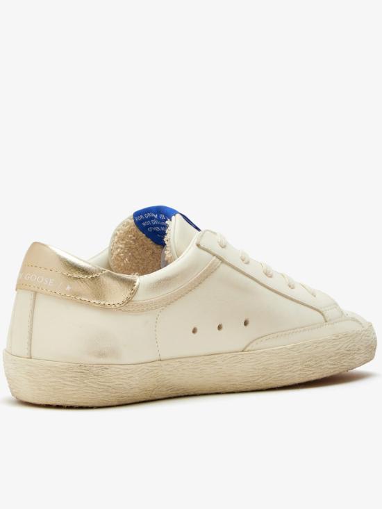  [키즈] 골든구스 스니커즈 골든 구스 슈퍼스타 아동용 가죽 스니커즈 (화이트) - GOLDEN GOOSE