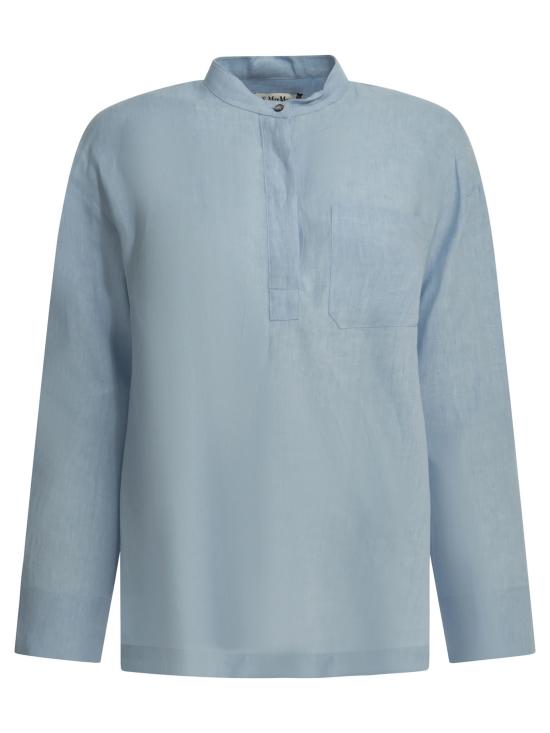 26SS 에스막스마라 셔츠 2619111013600SMMCANTICO011 Light blue