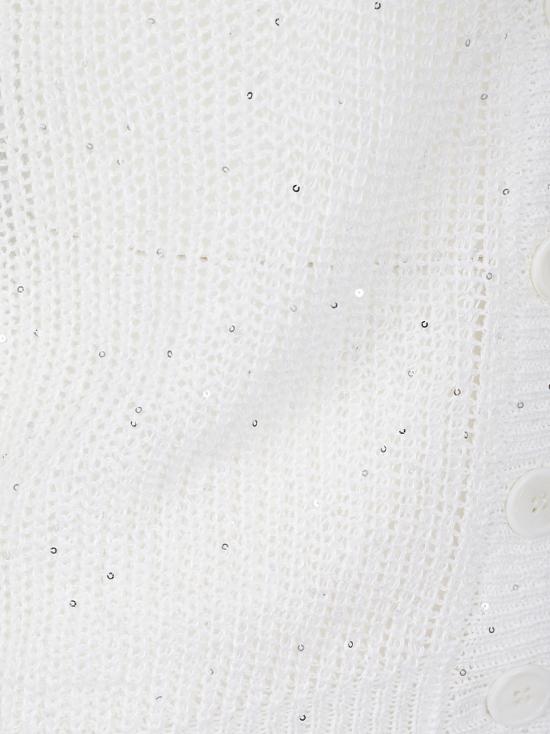 26SS 페세리코 가디건 S99133F05 00A White - PESERICO