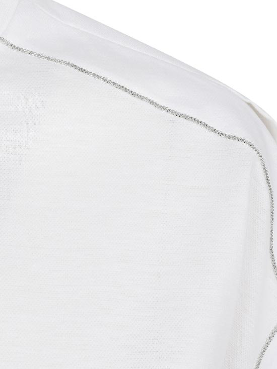 26SS 페세리코 반팔 티셔츠 S06416J00D 900 White - PESERICO