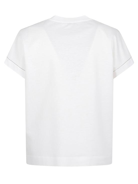 26SS 페세리코 반팔 티셔츠 S06416J00D 900 White - PESERICO