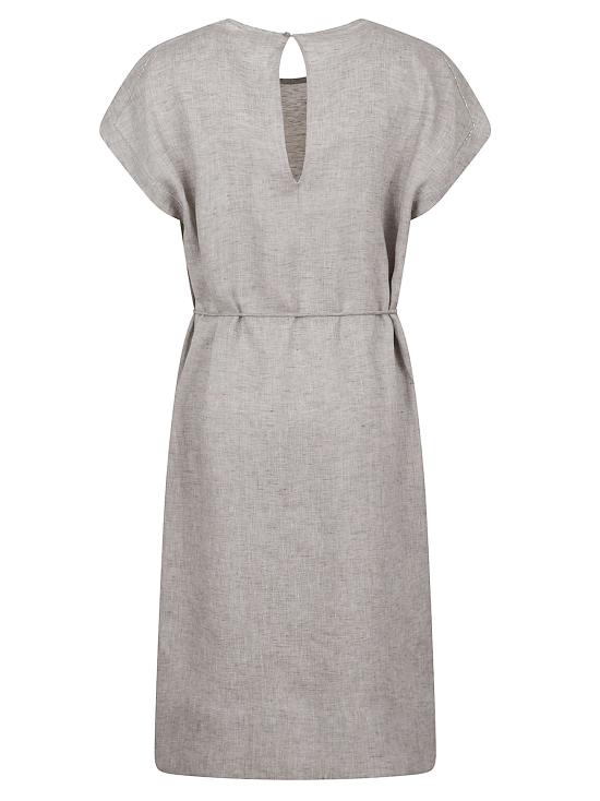 26SS 페세리코 미디 원피스 S02413A 147 Beige - PESERICO