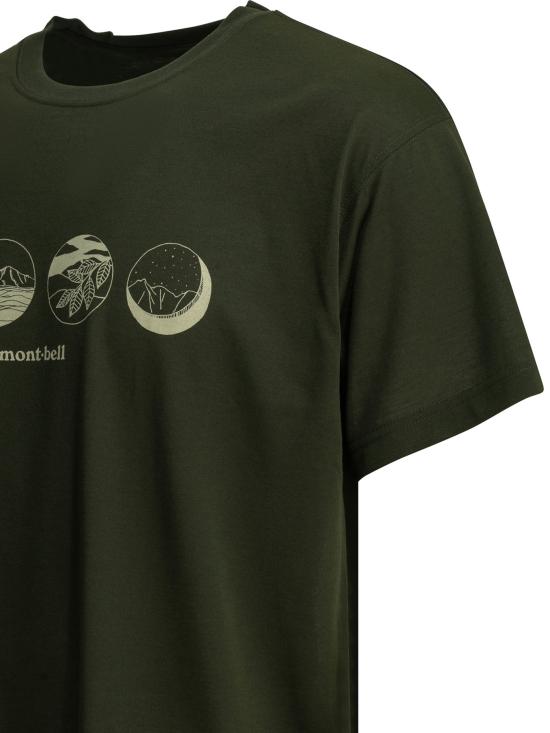 26SS 몽벨 반팔 티셔츠 2304555DGN Green - MONTBELL