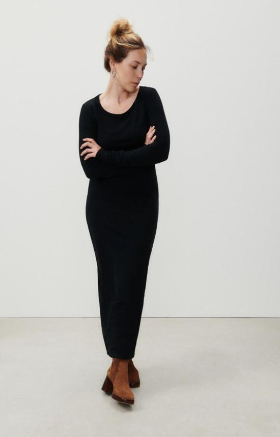  아메리칸 빈티지 롱 원피스 가미피 드레스