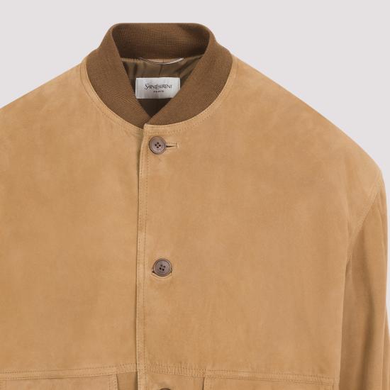 26SS 생로랑 자켓 855113 YCUN2 2510 CARAMEL - SAINT LAURENT