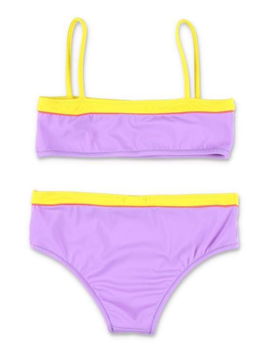  [키즈] 마르니 비키니 키즈 마니 콘트라스트 엣지 비키니 릴라 - MARNI