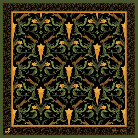  HENELLE 머플러/스카프 헤넬 할리우드 나이츠 실크 반다나 - OTHER BRANDS