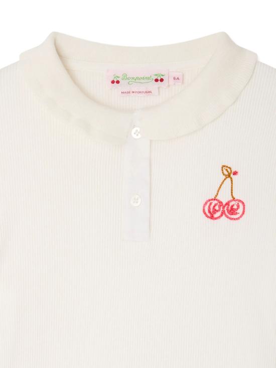 26SS [키즈] 봉쁘앙 티셔츠 S06GTSK00018 102 UPB BLANC LAIT - BONPOINT
