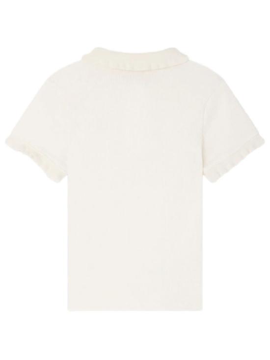 26SS [키즈] 봉쁘앙 티셔츠 S06GTSK00018 102 UPB BLANC LAIT - BONPOINT