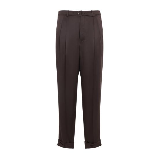 26SS 생로랑 스트레이트 팬츠 854428 Y4K19 2658 CHOCOLAT - SAINT LAURENT