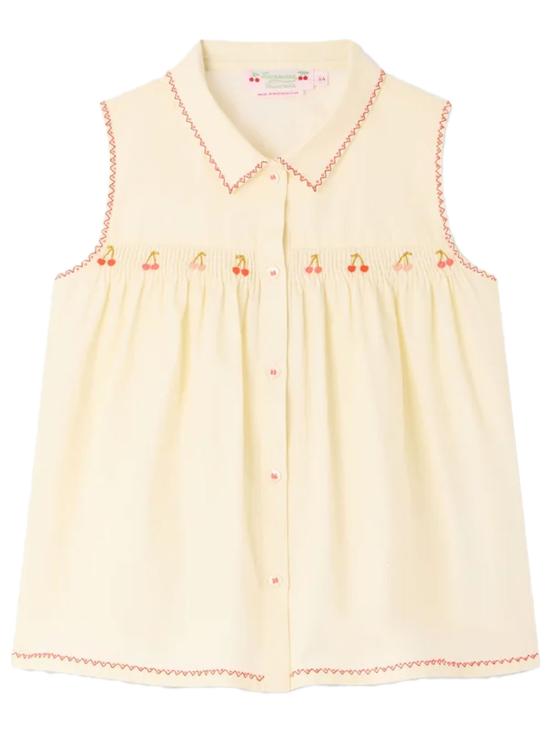 26SS [키즈] 봉쁘앙 셔츠 S06GBLW00030 103 UPB ECRU