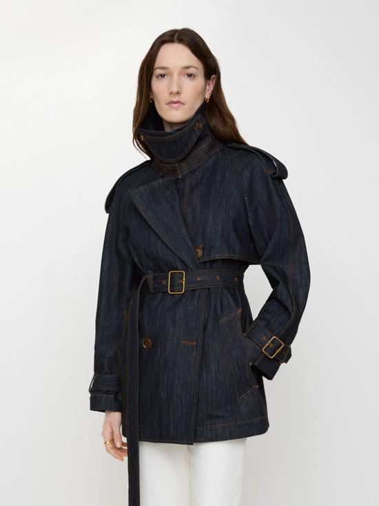 26SS 버버리 트렌치 코트 8126364 A1185 DARK INDIGO - BURBERRY