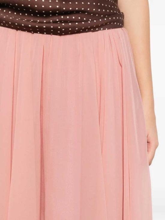 26SS 돌체앤가바나 롱 스커트 F4CPUTFU1UR F0844 ROSA ANTICO - DOLCE & GABBANA