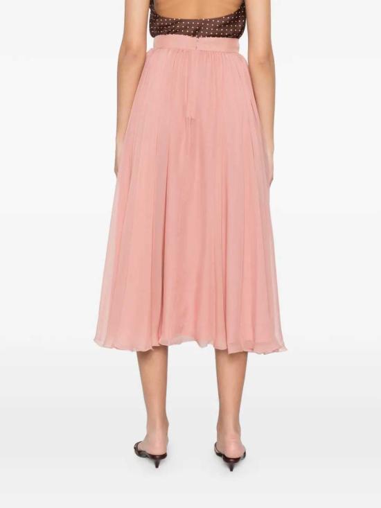 26SS 돌체앤가바나 롱 스커트 F4CPUTFU1UR F0844 ROSA ANTICO - DOLCE & GABBANA