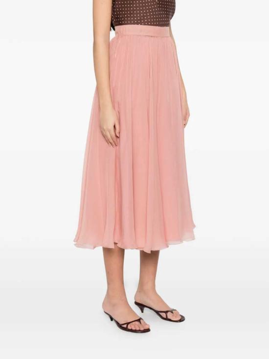 26SS 돌체앤가바나 롱 스커트 F4CPUTFU1UR F0844 ROSA ANTICO - DOLCE & GABBANA