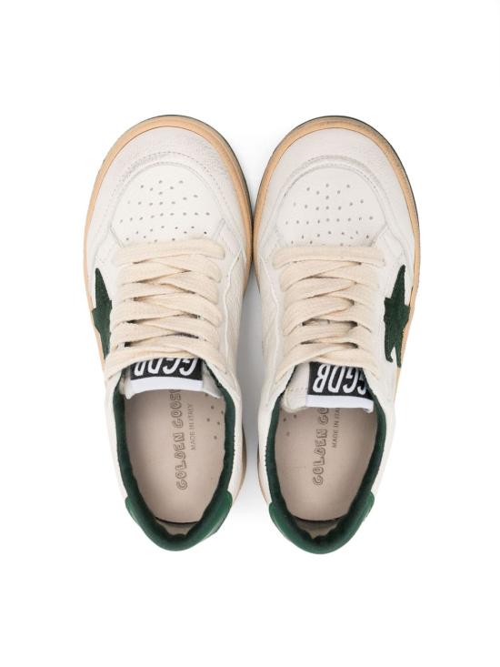  [키즈] 골든구스 스니커즈 골든 구스 볼스타 염소가죽 키즈 스니커즈 화이트 - GOLDEN GOOSE