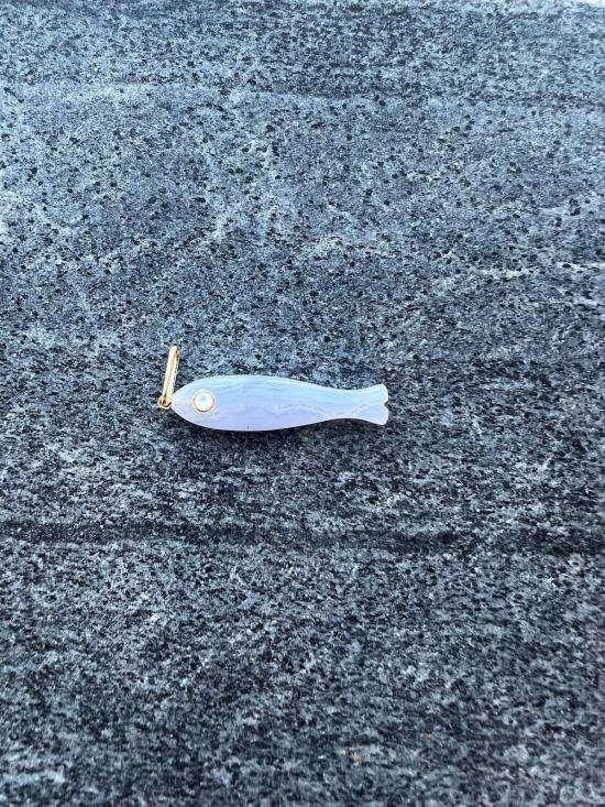  탯치 목걸이/팬던트 Thatch Fortuna Lace Charm Blue