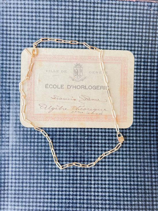  탯치 목걸이/팬던트 Thatch Jessa Lock 14k 금도금 목걸이