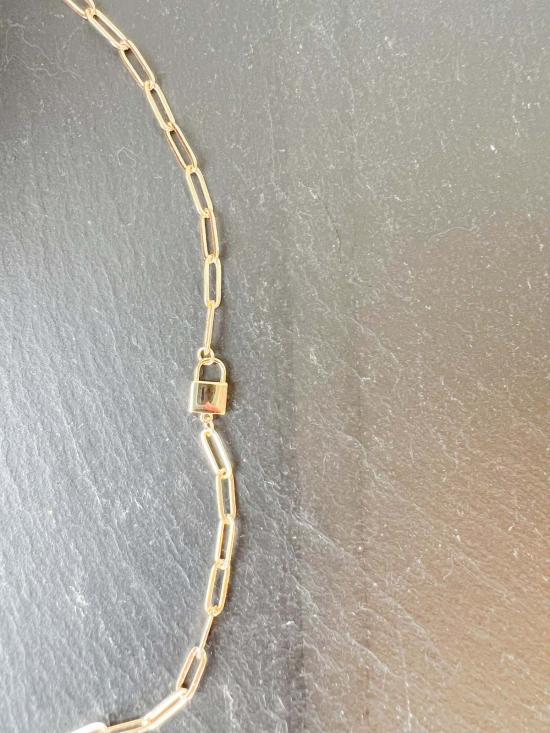  탯치 목걸이/팬던트 Thatch Jessa Lock 14k 금도금 목걸이 - THATCH
