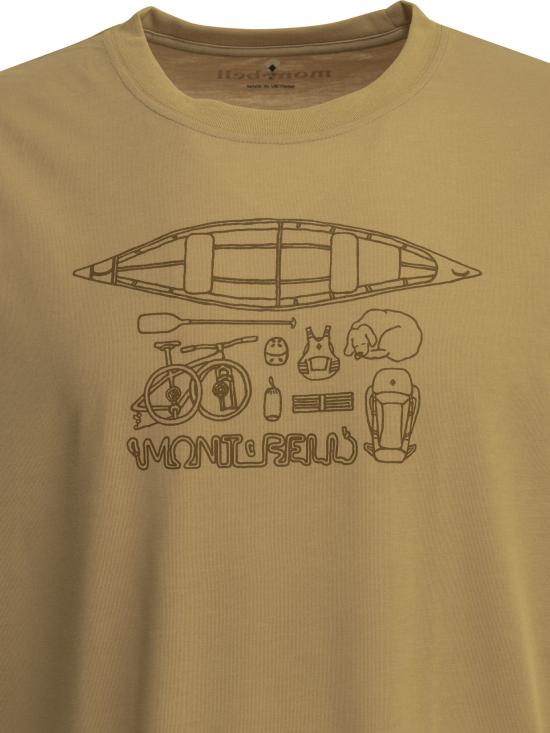 26SS 몽벨 반팔 티셔츠 2304696TN Beige - MONTBELL